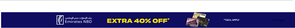 Extra 40% Off Banner